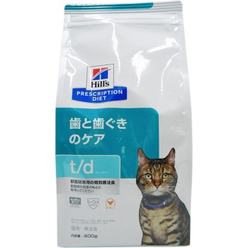 고양이용 t/d 치아와 잇몸 케어 400g 힐스