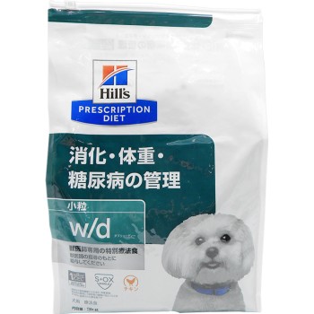 강아지용 w/d (소립) 소화·체중·당뇨 관리 3kg 힐스