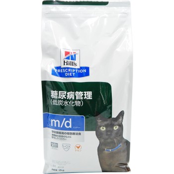 고양이용 m/d 당뇨·체중 관리 2kg 힐스