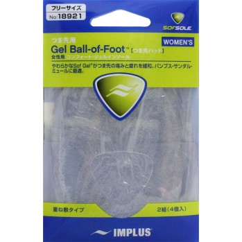 소프솔 발끝 패드 여성용 4매입