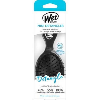 웨트 브러시 미니 디탱글러 블랙 1개 네이처랩