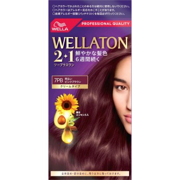 웰라톤 2플러스원 크림 7PB 60g+60ml Wella AG