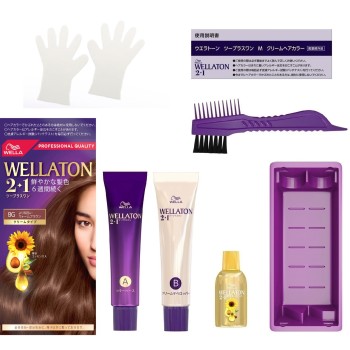 웰라톤 투플러스원 크림 8G 더 밝은 웜브라운 60g+60ml Wella AG