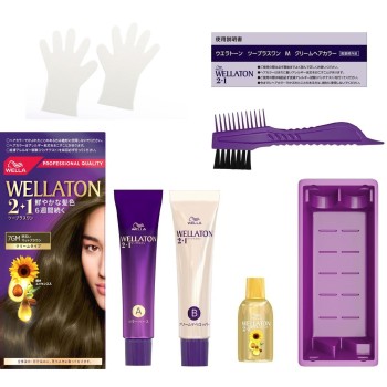 웰라톤 투플러스원 크림 7GM 밝은 매트 브라운 60g+60ml Wella AG