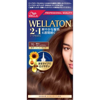 웰라톤 2+1 액상 7G 밝은 웜 브라운 43g+86ml