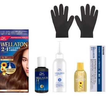 웰라톤 2+1 액상 7G 밝은 웜 브라운 43g+86ml