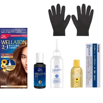 웰라톤 2+1 액상 8G 더 밝은 웜 브라운 43g+86ml