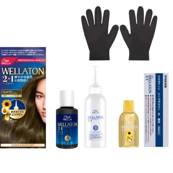 웰라톤 2+1 액상 7GM 밝은 매트 브라운 43g+86ml