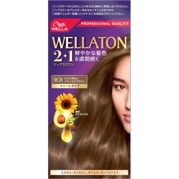 웰라톤 2+1 크림타입 꽤 밝은 내추럴브라운 60g+60g Wella AG