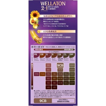 웰라톤 2+1 크림타입 꽤 밝은 내추럴브라운 60g+60g Wella AG