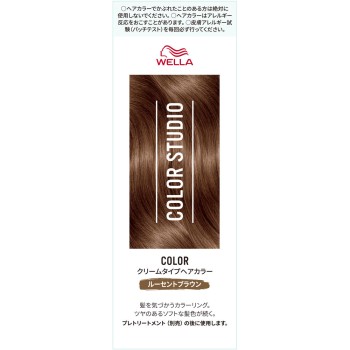 웰라 컬러스튜디오 컬러 루센트브라운 60g+60ml Wella AG