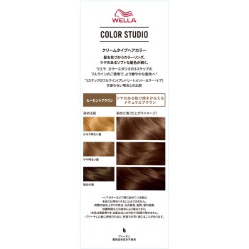 웰라 컬러스튜디오 컬러 루센트브라운 60g+60ml Wella AG