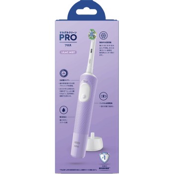 오랄B 구석구석클린 PRO 플로스 충전식 칫솔 핸들1개 브러시헤드1개 LILAC MIST BRAUN