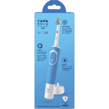 오랄B 구석구석 클린 PRO 플로스 충전식 칫솔 핸들 1개 브러시 헤드 1개 BLUE 1개 BRAUN