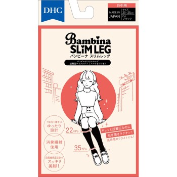 밤비나 슬림 레그 초압박 하이삭스 (쉽게 신기) 23-25cm DHC