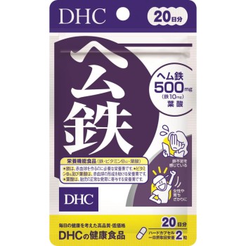 DHC 건강식품 20일분 헴철 40알 DHC