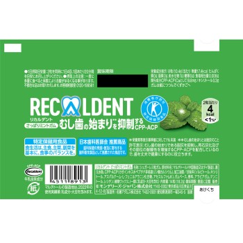 리카르덴트 상큼 민트껌 14알