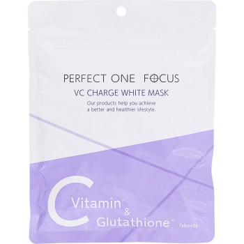 퍼펙트 원 포커스 VC 차지 화이트마스크 7매 신일본제약