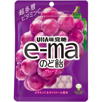 e-ma 목캔디 봉지 그레이프 50G