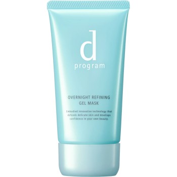 d프로그램 오버나이트 리파이닝 젤 마스크 60g 시세이도 인터내셔널