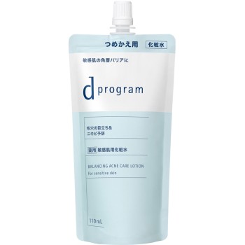 d 프로그램 밸런스&아크네케어 로션 EX (리필) 110ml 시세이도 인터내셔널