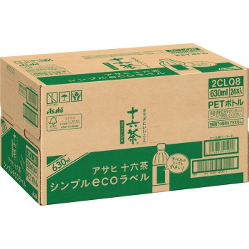 쥬로쿠차 심플 에코라벨 케이스 630ml×24