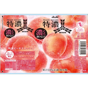 미츠야 특농 피치 스쿼시 케이스 500ml×24