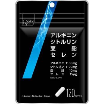 마츠키요 아르기닌 시트룰린 아연+셀레늄 120캡슐