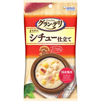 그랑 드리 파우치 스튜 하지 120g 유니참 펫케어