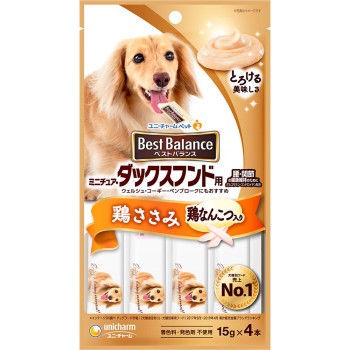 베스트밸런스 간식 미니어처닥스훈트용 닭고기살 60G 유니참펫케어