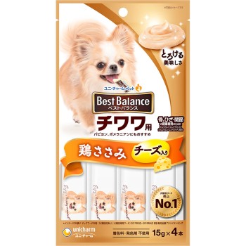 베스트 밸런스 간식 치와와용 닭 안심 60G 유니참 펫케어