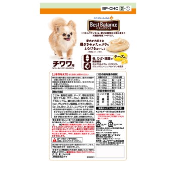 베스트 밸런스 간식 치와와용 닭 안심 60G 유니참 펫케어