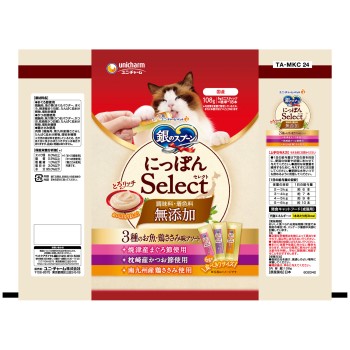 은수저 별미 그루메 진한 리치 무첨가 3종 생선·닭가슴살 맛 어소트 6g×18개 유니참 펫케어