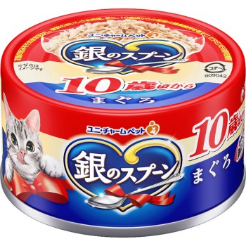 은수저 캔 10세이상용 참치 70g 유니참펫케어
