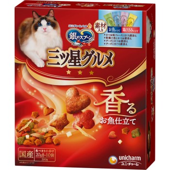 은수저 삼성 그루메 전성장단계용 4종 소재 아소트 생선 닭가슴살 레시피 200g 유니참 펫케어