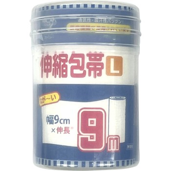 긴 신축 붕대 L 9cm×9m 다이이