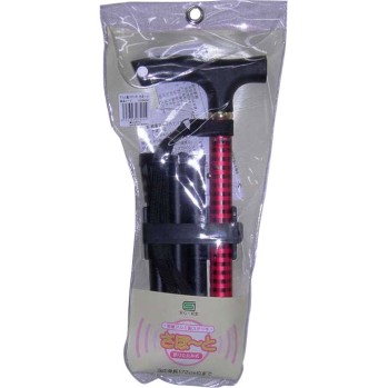 서포트 접이식 스틱 체크 빨강 빨강 체크 히마와리