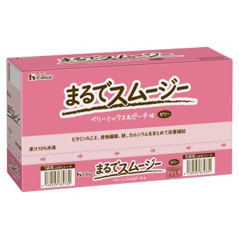 마치 스무디 같은 베리 믹스&피치 150g×6 하우스웰니스푸드