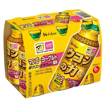 MK 하우스WF 울금 망고 요구르트 100ml×6 하우스웰니스푸드