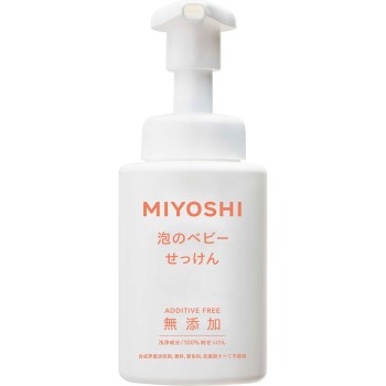 무첨가 거품으로 나오는 베이비 비누 펌프 250ml 미요시비누