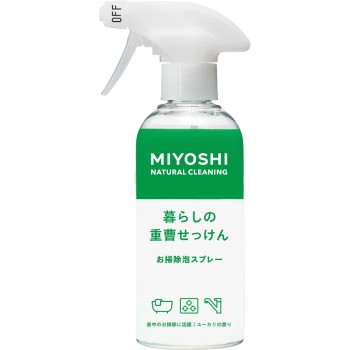 생활 중조비누 거품스프레이 본체 280ml 미요시비누