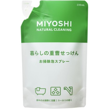 생활 베이킹소다 비누 거품 스프레이 리필용 230ml 미요시 비누