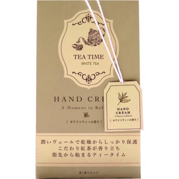 BIBIDAY Tea time 핸드크림 화이트 티향 30g 투웨이월드