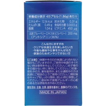 빌베리200 MAX 120캡슐 웰니스라이프사이언스