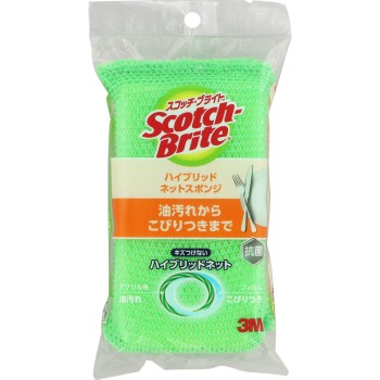 스카치 브라이트 하이브리드 네트 스폰지 스리엠 재팬