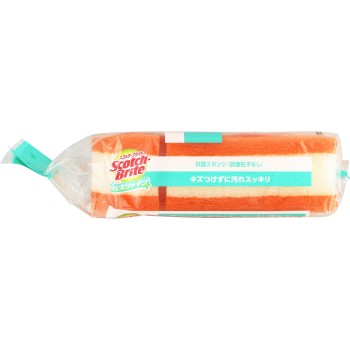 스카치 브라이트 배스 샤인 항균 스폰지 (연마 입자 없음) 스리엠 재팬