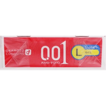 오카모토 제로원 L 사이즈 듬뿍 젤리 오카모토