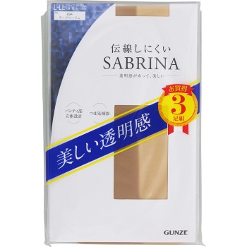 사브리나 전선 어렵게 3족세트 팬스트 L-LL 누드베이지 군제