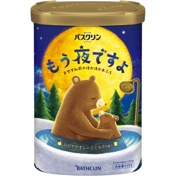 바스클린 이제 밤이야 온화한 오렌지 밀크향 600g 아스제약