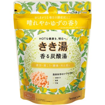 기키유 향 나는 탄산욕 유자향 360g 아스제약